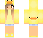 duck hoodie girl