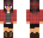 plaid shirt and boots