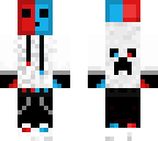 red and blue slime