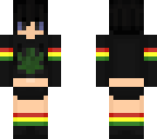 short hair weed girl