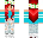 sister love flower crown red hair