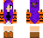 fall purple girl