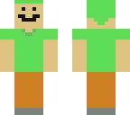 green hair dude