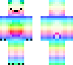 rainbow polar bear