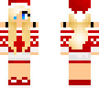 santa outfit  with bikini
