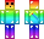 raibow slime with sword
