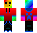 rainbow slime blue red