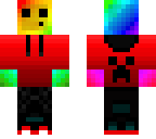 red black rainbow