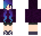 galaxy hoodie girl
