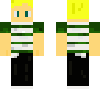 green striped shirt