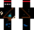 ninja steve tattered suit