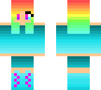 rainbow girl