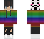 rainbow hoodie hacker