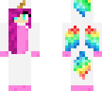 unicorn girl puple hair