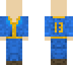 vault 13 jumpsuit template - female