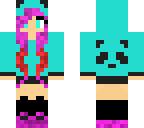 cyan panda