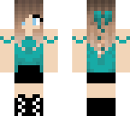 blue girl
