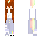 cute brunet unicorn girl