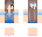 cute girl blue