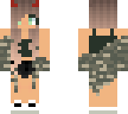 prety camo girl
