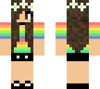 rainbow girl