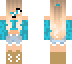 cute baby girl blue