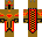 gold fire knight