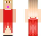 red dress