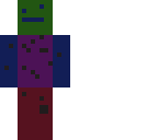 crazy colored steve