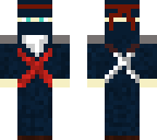 double katana ninja with mask longer 