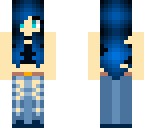 pretty blue girl