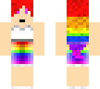rainbow girl
