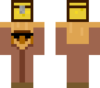 villager with sunglasses