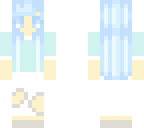 blue girl
