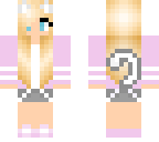 edit cute blonde cat girl