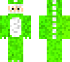 green dino man