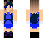 dark and light hair cat girl