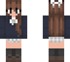 lake side high brown hair girl