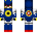metal sonic with mustache