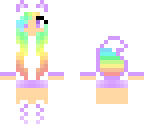 rainbow fox girl