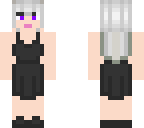 sylver hair girl