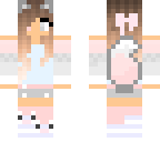 wolf/fox pastel girl