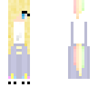 cute blonde unicorn girl
