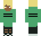 over sized green jacket