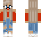 red dog cute girl skin!