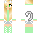 blonde catgirl