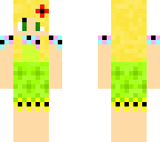 girl with flower dress