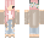 pink haired chibi