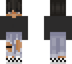 boy black hair