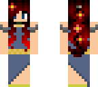 greek dress (red hair)